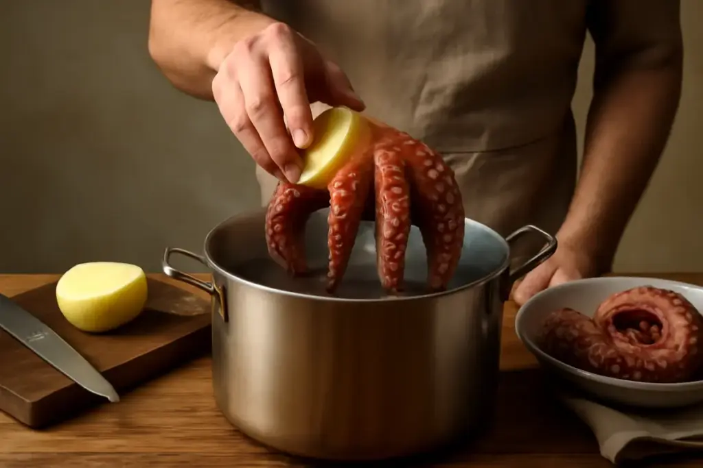 Come si cuoce il polpo per ottenere una consistenza morbida? L’accorgimento che svolta la ricetta