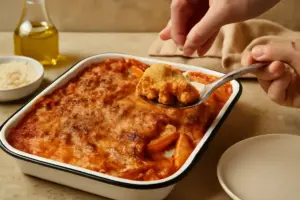 Ricetta della pasta al forno semplice: come preparare una crosticina che resta croccante senza seccare la pasta