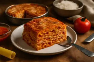Timballo abruzzese facile: l’errore da evitare per ottenere strati compatti e saporiti