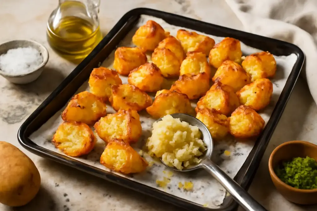 La ricetta delle patate al forno saporite: il modo per avere la superficie croccante e l’interno morbido