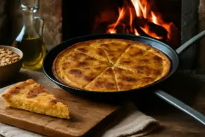 Ricetta regionale della farinata di ceci ligure: la cottura che fa la differenza tra croccantezza e mollezza