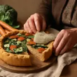 Torta salata rustica con verdure di stagione: la base segreta delle nonne contro l’umidità