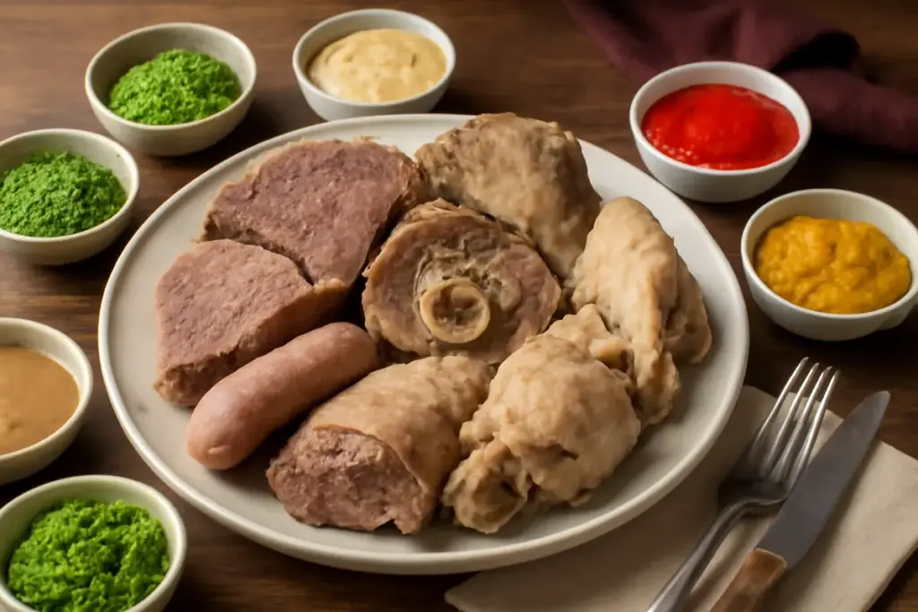 Lesso misto piemontese: come abbinare le salse per valorizzare ogni tipo di carne