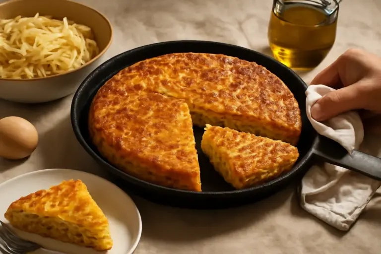 Frittata di pasta rustica: il trucco delle famiglie del Sud per mantenerla morbida anche dopo ore