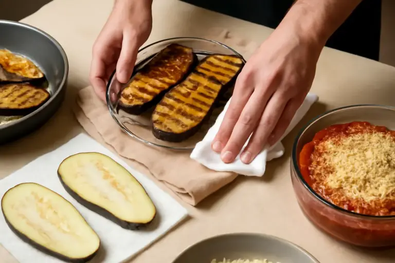 Come si fanno le melanzane alla parmigiana senza che diventino mollicce? Il passaggio chiave che quasi nessuno segue