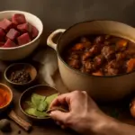 Ricetta tradizionale dello stufato di manzo: la scelta delle spezie che regala una cucina profumata e avvolgente