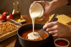 Come si preparano le lasagne tradizionali? Il passaggio che dona sapore e cremosità alla besciamella