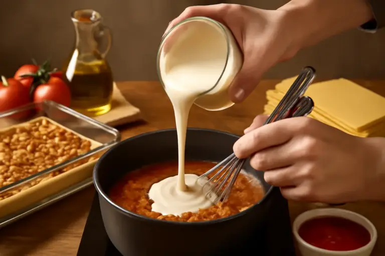 Come si preparano le lasagne tradizionali? Il passaggio che dona sapore e cremosità alla besciamella