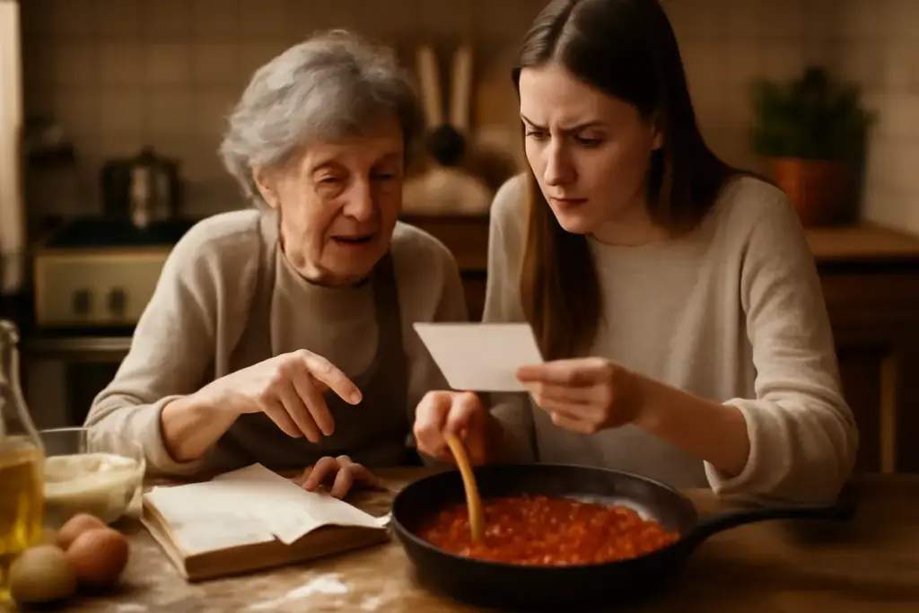 Come nasce una ricetta di famiglia? I piccoli errori diventati segreto di cucina tramandato
