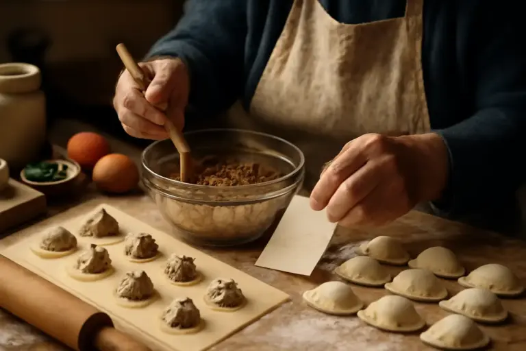 Ricetta segreta dei ravioli fatti in casa: la miscela perfetta della nonna per un ripieno saporito