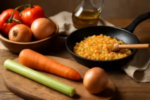 Soffritto per sughi classici: quali verdure utilizzare secondo la tradizione casalinga italiana