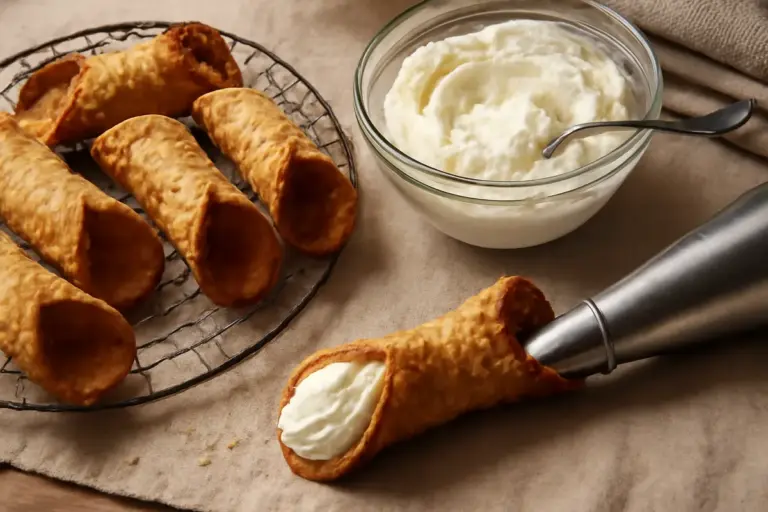 Cannoli siciliani casalinghi: il metodo per una scorza croccante che resta tale anche dopo il ripieno