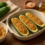Ricetta delle zucchine ripiene tradizionali: il ripieno che mantiene la verdura compatta senza perdere umidità
