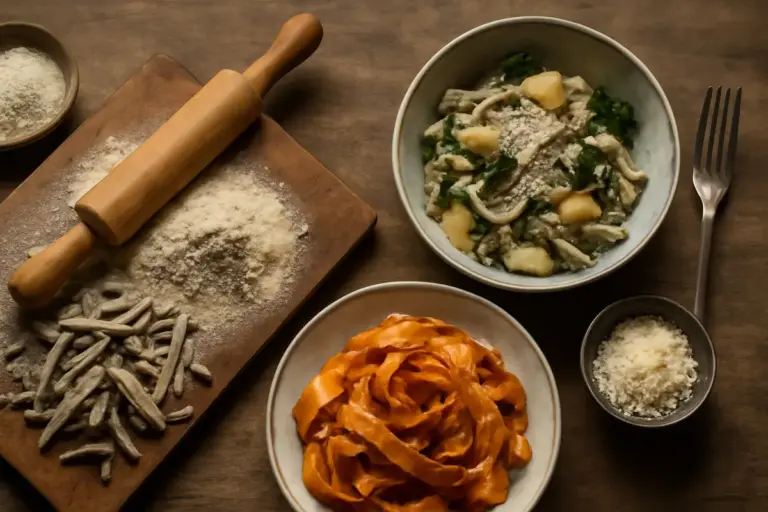 Differenza tra pizzoccheri valtellinesi e pappardelle rustiche: la lavorazione della pasta e il sapore che ne deriva