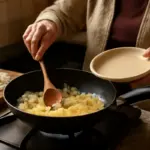Come si fa il soffritto di cipolla senza che bruci? I gesti delle nonne per un fondo dorato e dolce