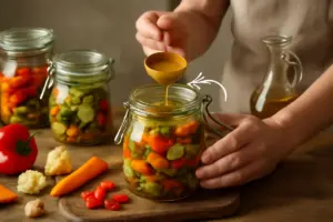 Come ottenere ortaggi sott’olio dal gusto perfetto? Il trucco che evita muffe e mantiene il sapore autentico