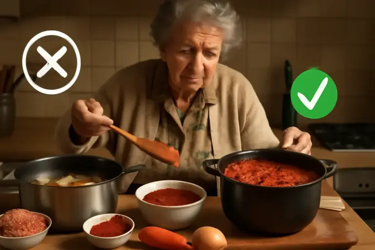 Quali sono gli errori comuni nella preparazione del ragù della nonna? La soluzione per un sugo ricco e saporito